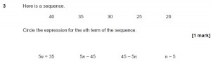 10. AQA - Sequence multi-choice