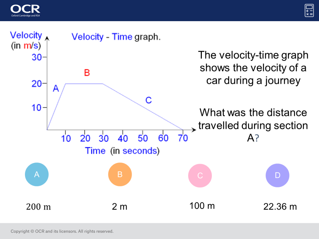 Distance travelled gcse maths question of the week mr barton maths blog