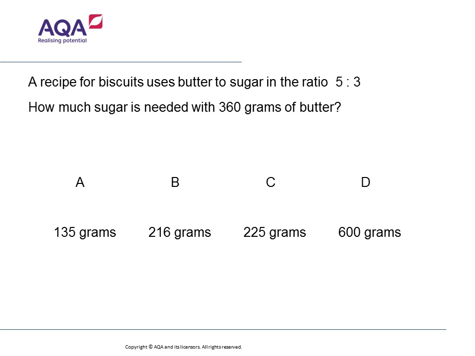 Ratio In Recipes Foundation Higher Gcse Maths Question Of The Week On Mr Barton Maths Ratio In Recipes Foundation Higher Gcse Maths Question Of The Week On Mr Barton Maths